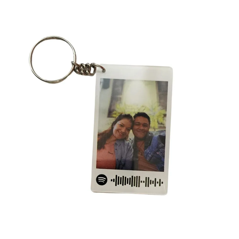 Personalized Spotify Acrylic Keychain